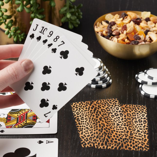 Wild Leopard Energy – Djärva djurtryckta modeplagg Casinokort (På plats)