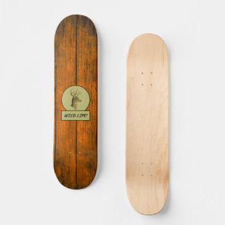 Wild Life! Buck Head trästruktur skateboard