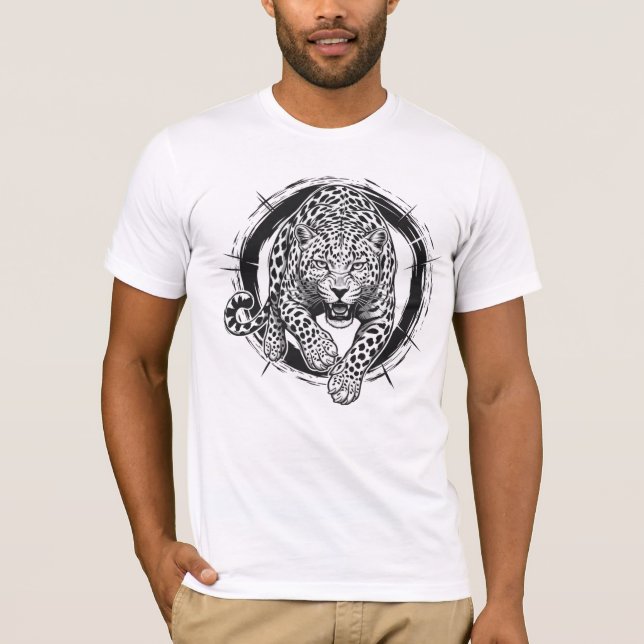 Wild Lion Graphic Tee – Perfect for Every Day (Framsida)
