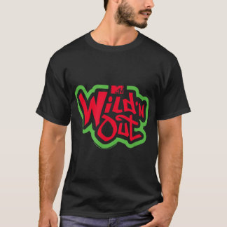 Wild N Out Green And Red Logo T Shirt