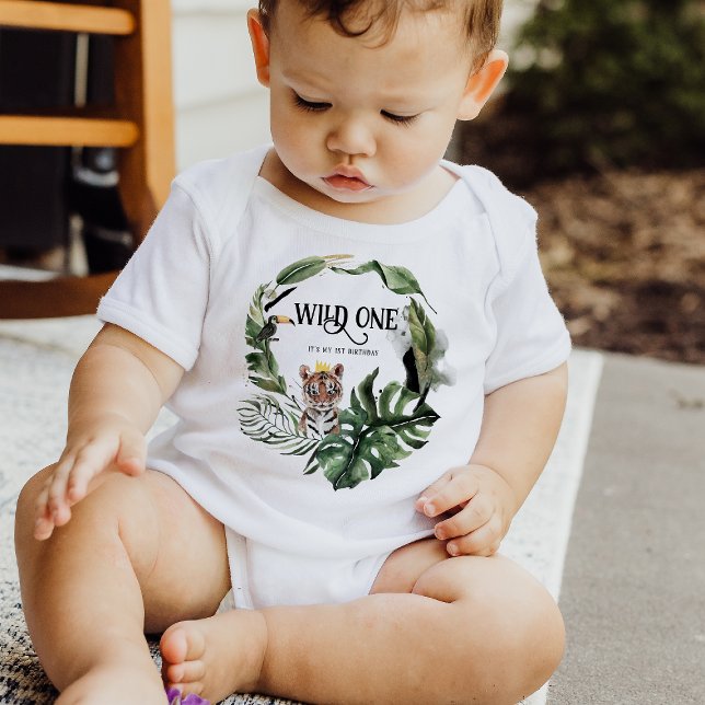 Wild One 1-årsdag | Konung över saker Kronan T Shirt (Skapare uppladdad)