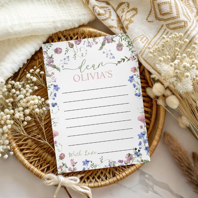 Wild One Birthday Time Capsule Card Inbjudningar (Skapare uppladdad)