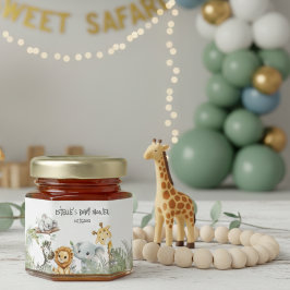 Wild One Cute Jungle Animals Boy Baby Shower