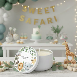 Wild One Cute Safari Jungle Animals Baby Shower