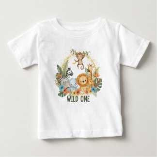 Wild One - Jungle Animals T Shirt