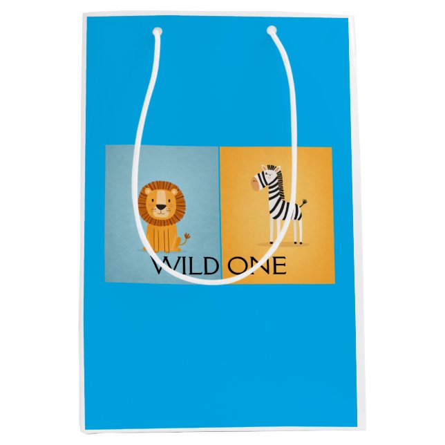 Wild one Safari Gift Bag (Framsidan)