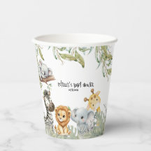 Wild One Safari Jungle Cute Animals Baby Shower