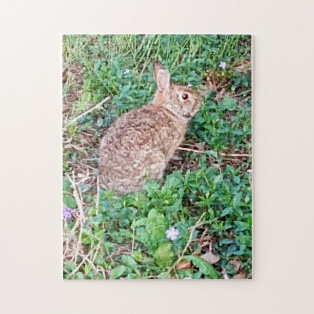 Wild Rabbit Puzzle  Pussel (Vertikal)