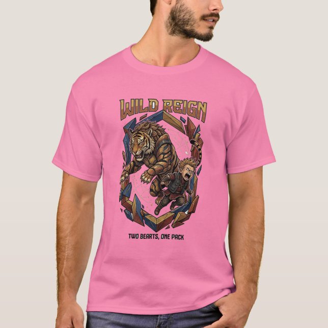 Wild Reign – Vildt Förbund Grafik T Shirt (Framsida)