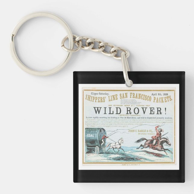 Wild Rover Clipper Segelfartyg (Framsidan)
