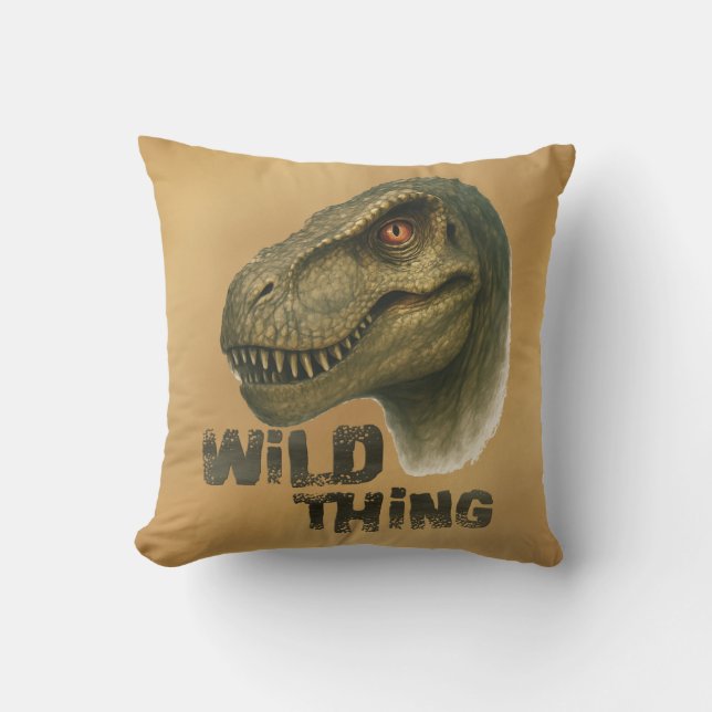 Wild Thing -design av Maaya_Prints,  Kudde (Framsida)