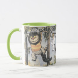 Wild Things and Max Swinging From Trees Mugg
