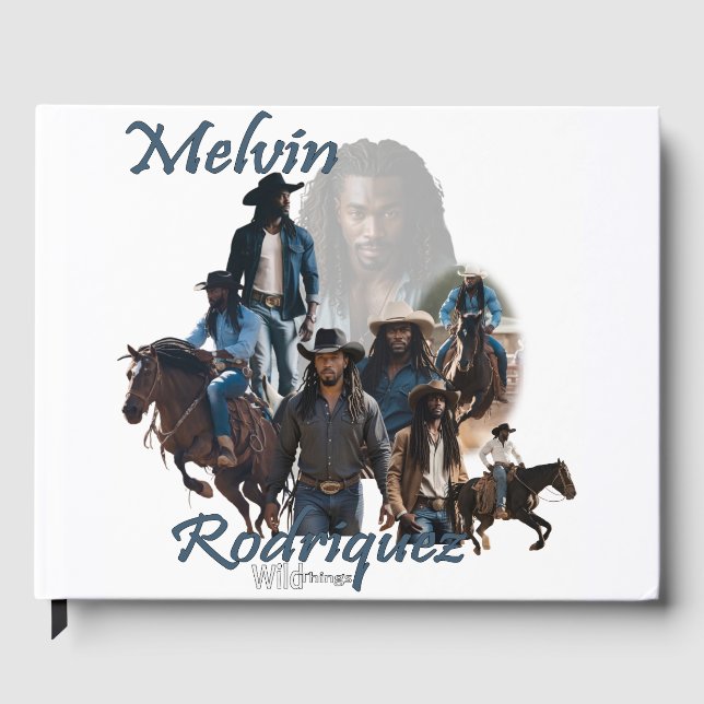 Wild Things Melvin Rodriguez Omslagsbild Gästbok (Framsida)