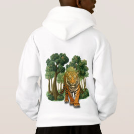 “Wild Tiger in the Forest – Natural Light Jungle D T Shirt