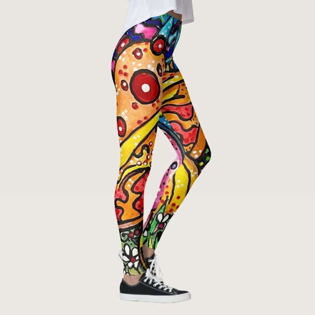 Wild & Trippy Shroom Skin Leggings (Höger)