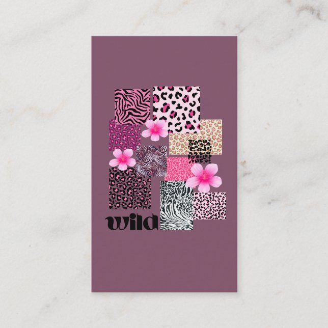 wild visitkort (Framsida)