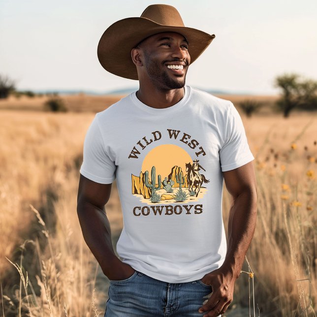 Wild West Cowboys T Shirt (Skapare uppladdad)