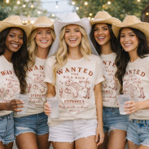 Wild Wild Wife Red Bachelorette Party Custom