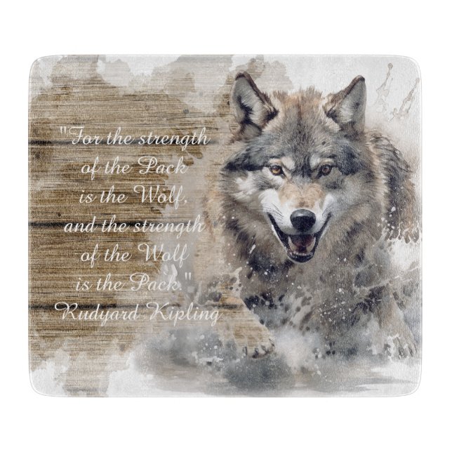 Wild Wolf Quote (Framsidan)