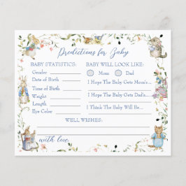 Wildbloman Peter the Rabbit Baby Predictions