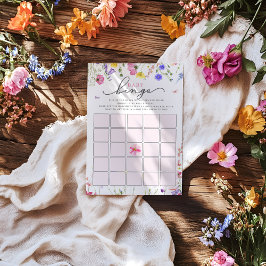 WildblomBaby Shower Bingo Game | Bloom Baby