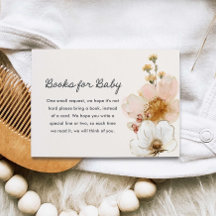 WildblomBaby Shower Bokar för Baby