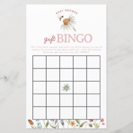WildblomBaby Shower Gift Bingo Game