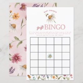 WildblomBaby Shower Gift Bingo Game