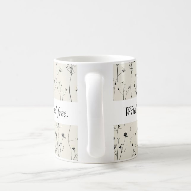 WildblomBlommigt Coffee Mugg Gift (Handtag)