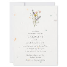 WildblomBlommigt Garden Speckletone Bröllop