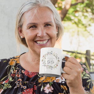 WildblomBlommigt Mina favoriter ringer mig Kaffemugg