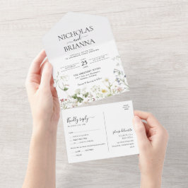 WildblomBoho Blommigt Garden Wedding