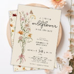 WildblomBoho Blommigt Neutralt Baby Shower Inbjudningar<br><div class="desc">Tittar du ett vackert babyduschtema för en mamma att bli? Kolla in den här inbjudan till Wildblomma Boho Baby Shower. Den har en vacker bukett av vattenfärgade vilda blommor på en gräddbakgrund. På baksidan hittar du ett sött blommönster. Men du kan ändra bakgrunden färg i designen verktyg till vilken färg...</div>