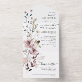 Wildblomboho minimalist, modern babyskor