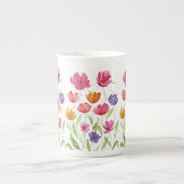 Wildblombone China Mugg Benporslin Mugg