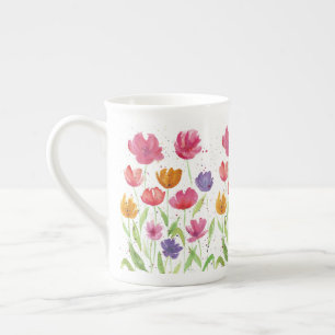 Wildblombone China Mugg Benporslin Mugg