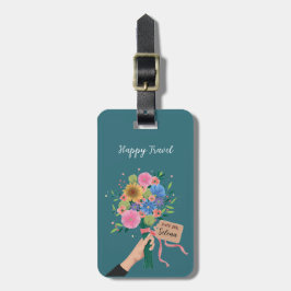 WildblomBouquet Bagagebricka