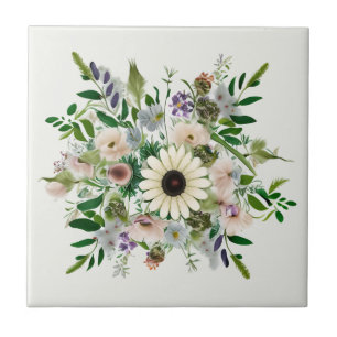 WildblomBouquet Kakelplatta