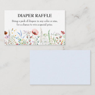 WildblomBoy Shower Diaper Raffle Tilläggskort