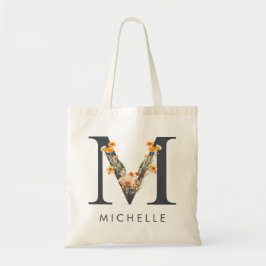 WildblomBridesmaid Monogram M Tygkasse