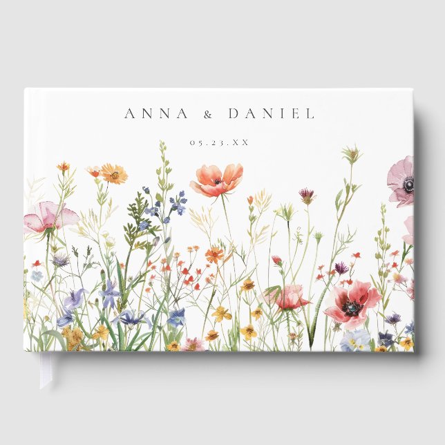 WildblomBröllop Gästböcker (Framsida)