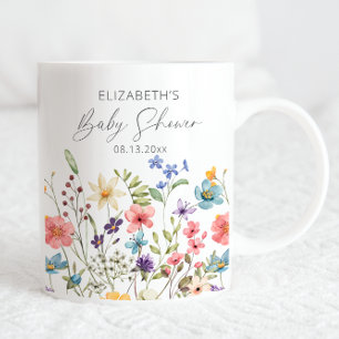 WildblomButterfly Garden Baby Shower Kaffemugg