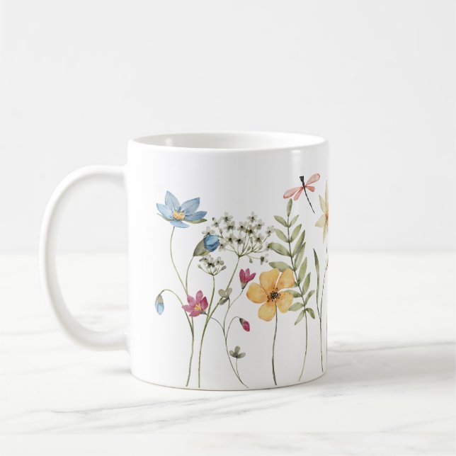 Wildblomdesign Kaffemugg (Vänster)