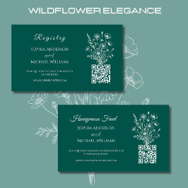Wildblome Elegance-Registry-Honeymoon Visitkort