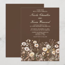 Wildblomens höstfälla Blommigt Bröllop