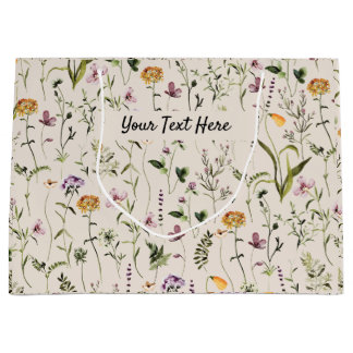 WildblomGarden Mönster Anpassningsbar Gift Bag