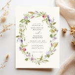 WildblomGarden WandeGreenery Bröllop Inbjudningar<br><div class="desc">Bröllopsinbjudan till Wildblomma Garden WAN Greenery. Perfekt för en trädgårdsbröllop eller trädgårdsbröllop. Elegant vår,  sommar eller tidigt faller bröllopet.</div>