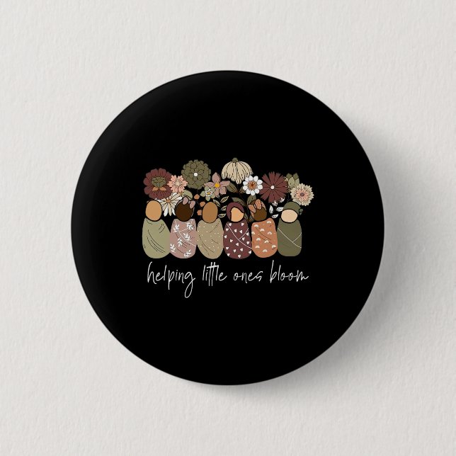 WildblomHelping Little Ones Bloom Nurse Rn Babi Knapp (Framsida)