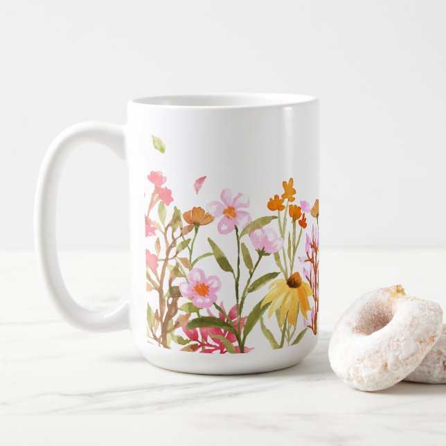 Wildblomkaffe Mugg (Med munk)