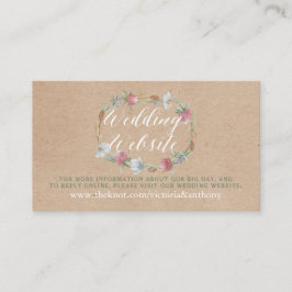 Wildblomkrans på Kraft-Landsbyggsbröllopet Webbpla Tilläggskort